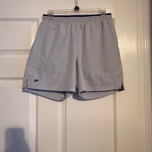 Fabletics Light Gray Athletic Shorts